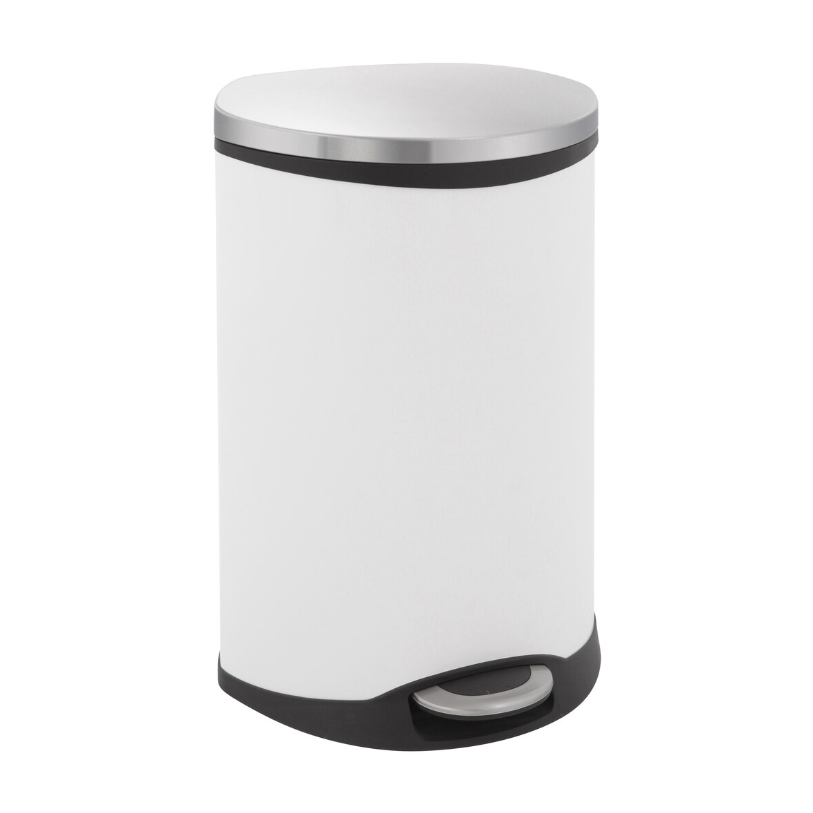 EKO Shell Bin afvalscheiding pedaalemmer - 22+22 l - wit