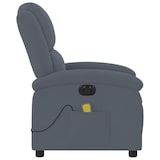 thumbnail of vidaXL Massagesessel Elektrisch Dunkelgrau Samt