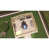 thumbnail of Abrigo Vallo Modern 17 m² (4,90x4,04x2,38) – Pinho Silvestre – Telhado Betuminoso – Janelas – Portas de Vidro – Fechadura Galvanizada