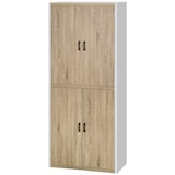 thumbnail of HOMCOM Dispensa Cucina in MDF con 4 Ripiani Regolabili e 4 Porte