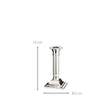 thumbnail of Kerzenleuchter Lincoln für Stabkerze, kannelierter Schaft, versilbert, anlaufgeschützt, H 15