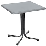 thumbnail of acamp Tisch piazza 80x80cm anthrazit/inox