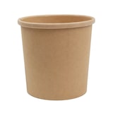 thumbnail of MONOUSO - Terrina de cartão Kraft-Kraft de 16Oz/450ml Ø10,0cm (500 Uds)