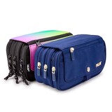 thumbnail of Milan Sunset - Estuche Portatodo Triple con Cuatro Cremalleras para Material Escolar