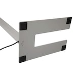 thumbnail of LED-Standleuchte MAULjaval, dimmbar silber