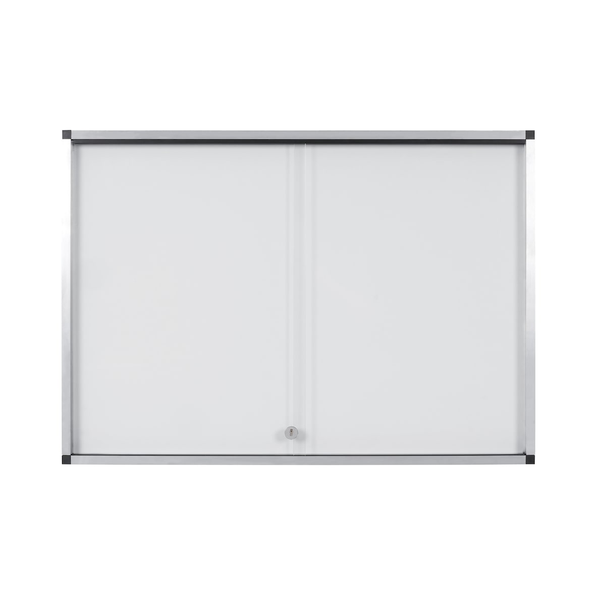 Bi-Office Schaukasten Exhibit für den Innenbereich, Innenseite magnetisch, 92.6 x 96.7 cm