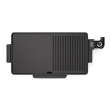thumbnail of BLACK+DECKER BXGB2200E Plancha de asar y grill con 2200W, placa de 49x27cm, bandeja recoge grasas, recubrimiento antiadherente, control temperatura