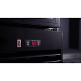 thumbnail of METRO Professional Frigorifico para bebidas GSC2100B-NC, acero/aluminio/vidrio, 120x72.5x206.6cm, 949L, enfr. por ventilación, cerradura, negro