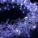 thumbnail of LED Hängekranz / Tischdekoration Metall Ø30cm kaltweiß