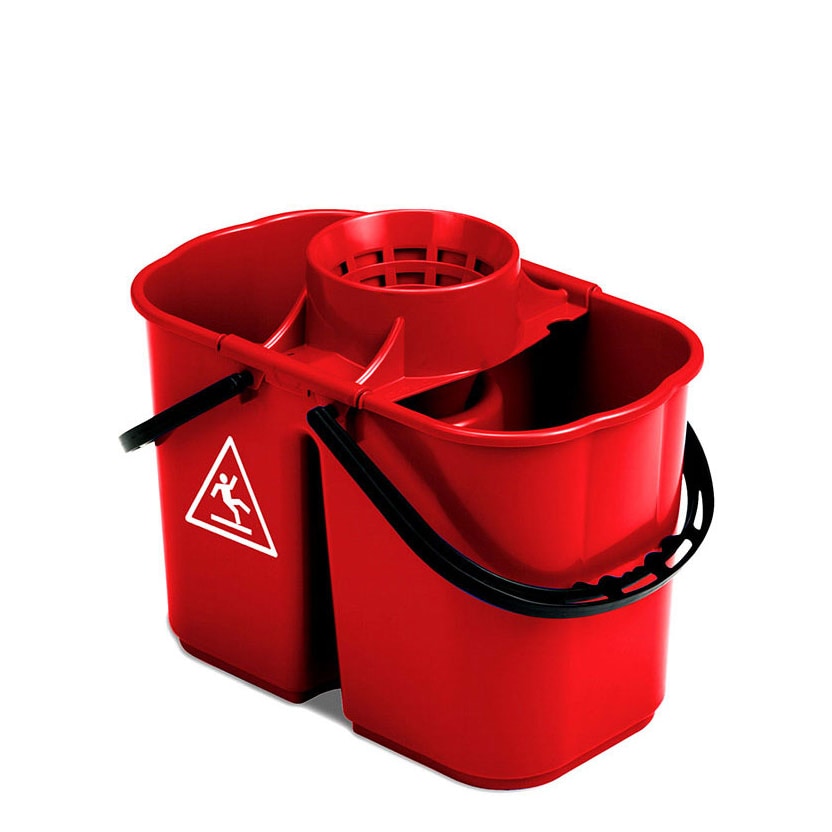 Seau à mops industriel Fox double 8+6 Lt