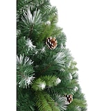 thumbnail of Tarrington House Albero di Natale artificiale, plastica, Ø 97 x 180 cm, verde/bianco