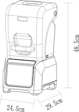 thumbnail of METRO PROFESSIONAL Batidora de vaso con campana insonorizada GBB1100, 24.5 x 28.5 x 48.5 cm, 2 L, negro