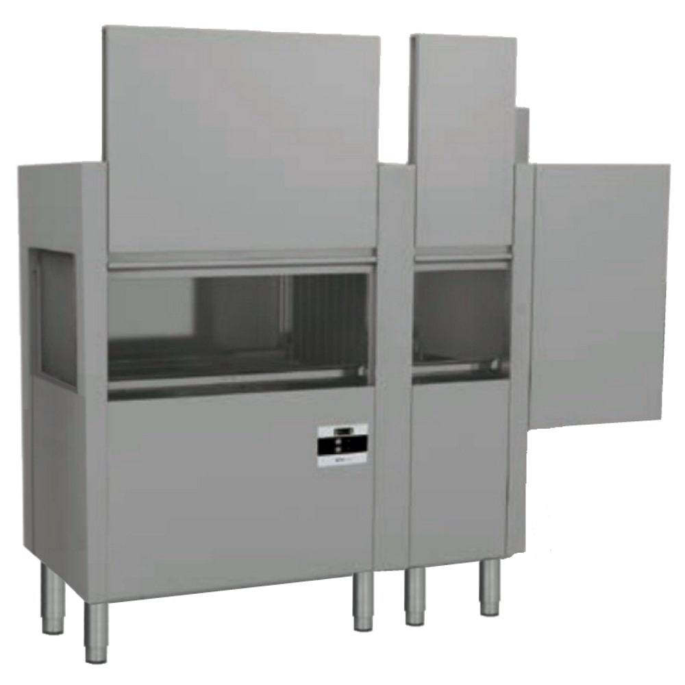 EURAST - Tunnel di lavaggio mod. lavaggio, risciacquo multipli e asciugatura - 2300x770x1620 mm - 36600 W 400/3V - 28SDC112
