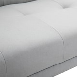 thumbnail of HOMCOM Divano Letto 3 Posti Stile Nordico Reclinabile con Tavolino