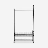 thumbnail of Appendiabiti con ruote carrello stand attaccapanni in metallo Lamy - Nero-CPA3260NE