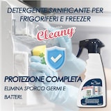 thumbnail of CLEANY Detergente Igienizzante per Frigorifero e Freezer, Elimina Odori e Grasso, Pulizia Profonda 500 ml