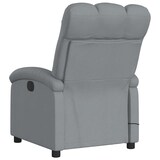 thumbnail of vidaXL Massagesessel Hellgrau Stoff