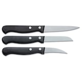 thumbnail of F. DICK Küchenmesser-Set Superior 3-tlg. I Küchenmesser 10 cm, Gemüsemesser 7 cm, Schälmesser 6 cm I Messerstahl rostfrei, 56 HRC I 84700042