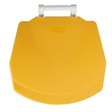 thumbnail of Rossignol - Poubelle mobile à pédale 90L BOOGY - blanc/jaune