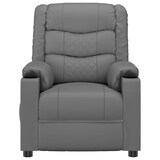 thumbnail of vidaXL Massagesessel Grau Kunstleder