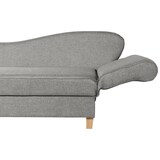 thumbnail of Max Winzer Recamiere mit Armteil rechts klappbar Selma - hellgrau