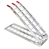 thumbnail of Auffahrrampe Rampe klappbar Laderampe Verladerampe Schiene 680kg Alu R4