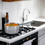 thumbnail of Casseruola Media in Alluminio con 1 Manico Cm.28×16,5h LT.9,2