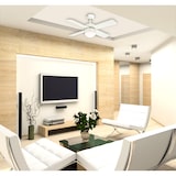 thumbnail of Deckenventilator Colosseum Weiß 90 cm mit LED 90