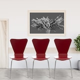 thumbnail of Lot de 4 chaises empilables Calisto Rouge