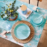 thumbnail of Luminarc Diwali Turquesa Plato Postre Opal 19Cm