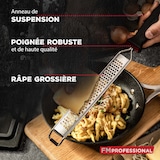 thumbnail of Râpe à zeste longue gros grain avec couvercle de protection FM Professional Gourmet