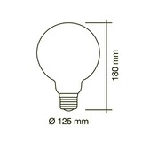 thumbnail of Bombilla LED G125 6W 4000K Dimable