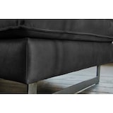 thumbnail of KAWOLA Sofa VILNIUS 2-Sitzer Lederfaserstoff schwarz
