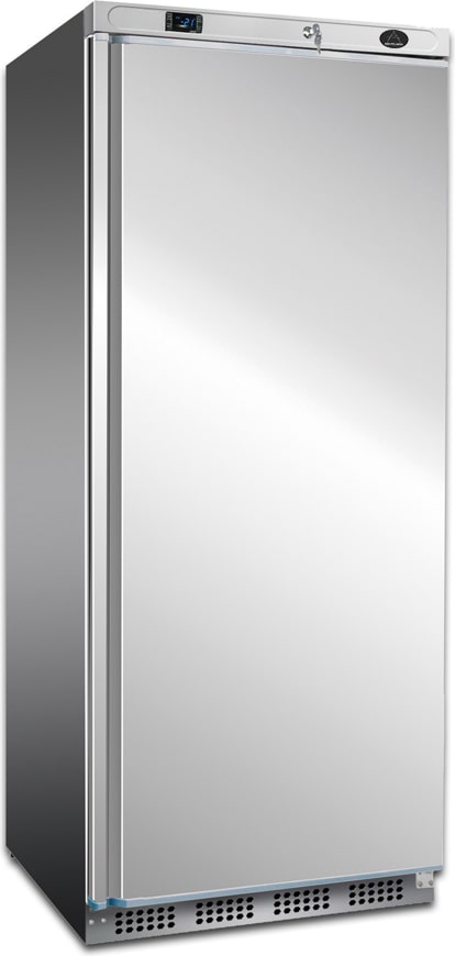 Gastro Edelstahl Kühlschrank Gewerbekühlschrank Lagerkühlschrank 1 Tür 0/+8°C 570 L