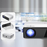 thumbnail of Videoprojecteur LED Full HD 1080P 6000 Lumens Haute Luminosité Contraste 15000:1 YONIS