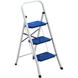 thumbnail of Garden Friend Everest Tabouret 3 marches Acier Capacité de charge max. 150 kg Usage domestique Blanc et Bleu