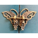 thumbnail of OPIUM OUTLET Armoire buffet commode sideboard console chiffonnier bleu asia meubles chinois asiatique vintage oriental entièrement monté