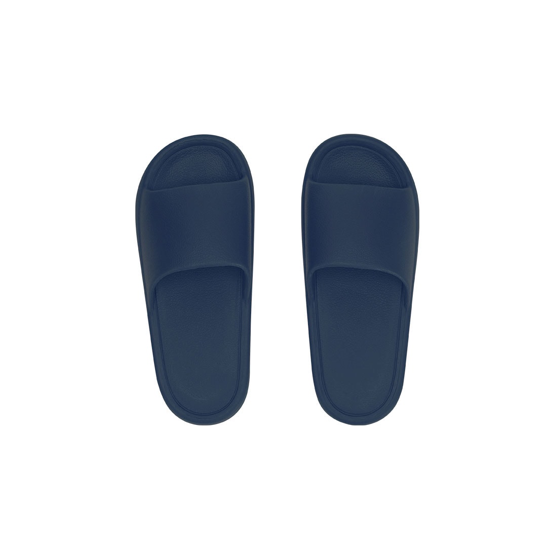 Paar Badeschlappen aus EVA. Marineblau 40-41