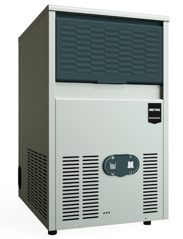 METRO PROFESSIONAL Máquina de cubitos de hielo GIM2039GA , 46.7 × 51.5 × 69 cm, 43 kg / 24 h, Tipo de hielo: Forma gourmet 20 g