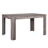 thumbnail of Helloshop26 - Eettafel met 6 bruine stoelen 140 x 90 cm bruin 03_0004074
