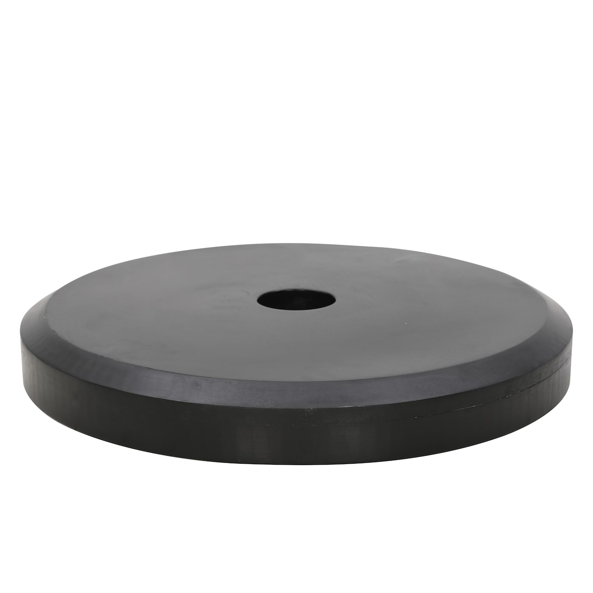METRO PROFESSIONAL Parasolvoet, HDPE/cement, Ø 55 x 7.2 cm, 30 kg, zwart