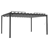 thumbnail of vidaXL Pergola mit Lamellendach 3x4 m Anthrazit Stoff und Aluminium