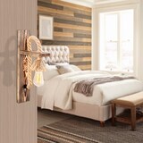 thumbnail of WellHome - Lampada da parete in colore Legno 9x18x45cm Baikal