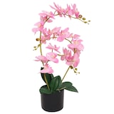 thumbnail of vidaXL Kunst orchidee plant met pot 65 cm roze