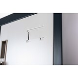 thumbnail of Metall Garderobenschrank Schrank Schließfachschrank 15 Fächer  BUDAPEST Spind dunkelgrau-weiß