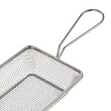 thumbnail of Servier- und Frittierkorb, 22 x 12,5 x 4 cm, Chromnickelstahl