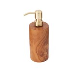 thumbnail of Bazar Bizar Zeepdispenser van teakhout 7.5x7.5x20 cm naturel