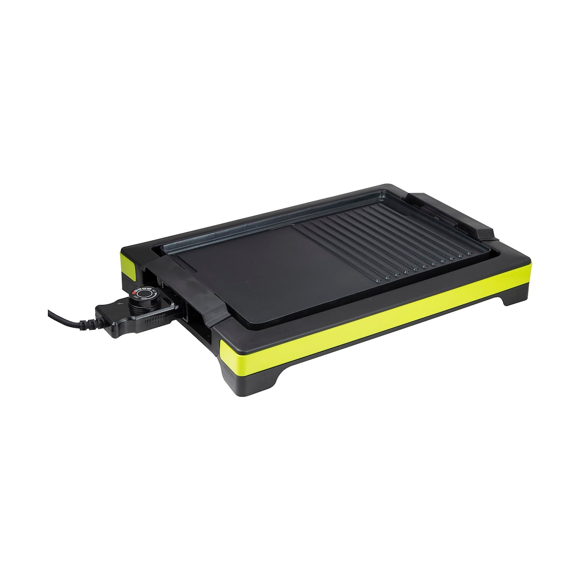 BERGNER - 2000 W XTRA-Grillplatte, 37 x 24,5 cm große Oberfläche und rutschfeste Unterseite