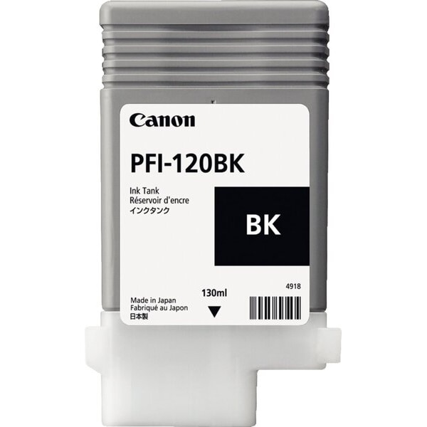 Canon PFI-120BK Cartucho de impresora 1 pieza(s) Negro original