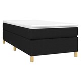 thumbnail of vidaXL Bettgestell Schwarz 90x190 cm Stoff
